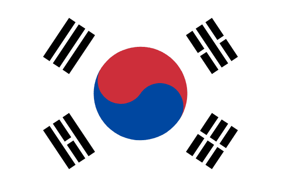 South Korea flag